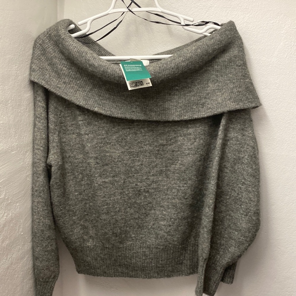 Brand new off the shoulder sweater
